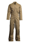 Lapco FR 7oz. Khaki FR Deluxe Coveralls CVFRD7KH